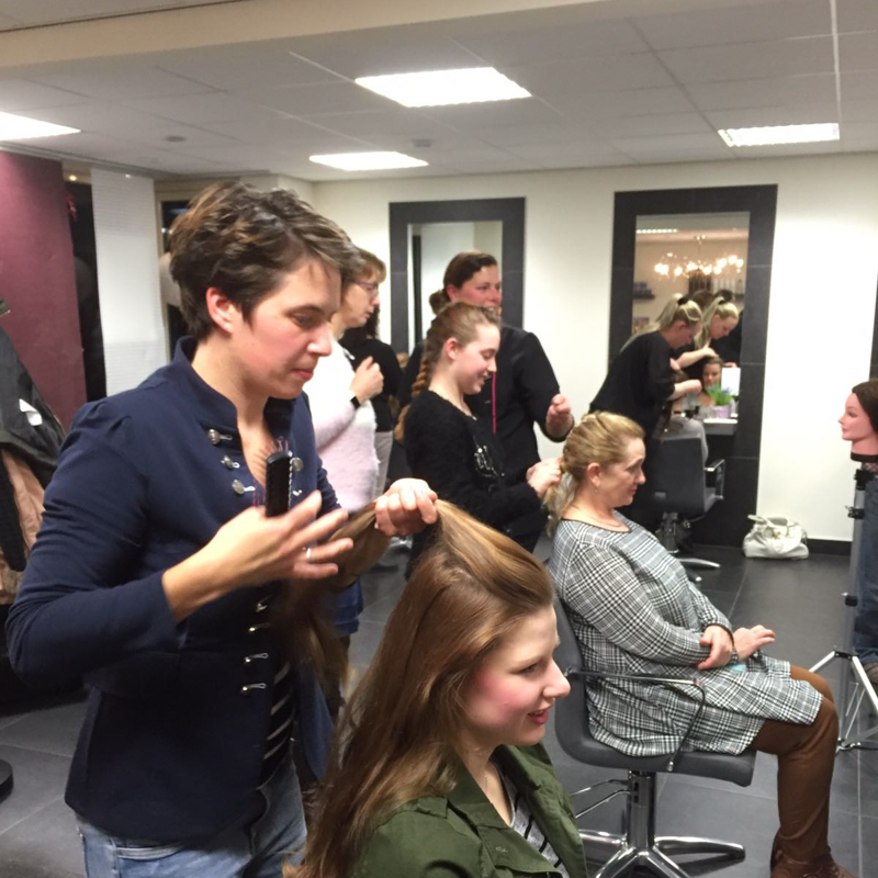 Workshop krijnen coiffure 2017