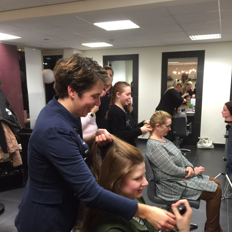 Workshop krijnen coiffure 2017