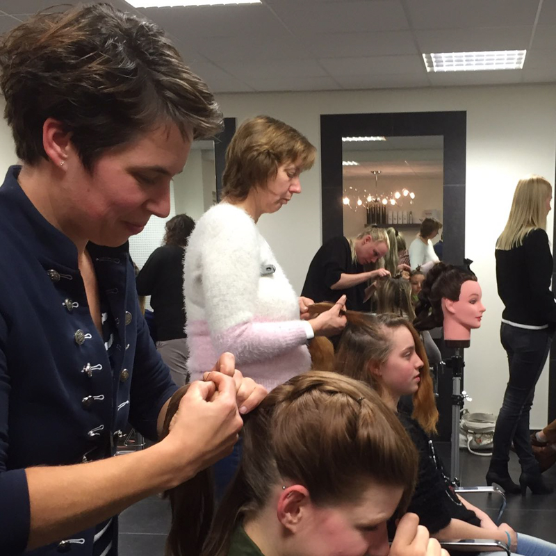 Workshop krijnen coiffure 2017